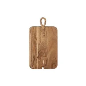 Acier Inoxydable Premium Planche à découper en acacia Joanne Bloomingville - 37cm