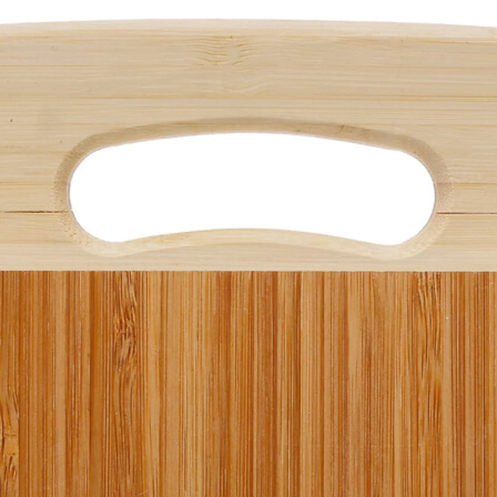 Acier Inoxydable Premium Planche à découper avec anse en bambou – Qualité & Prix chez Alpha55 – Accessoire indispensable a...