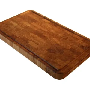 Aiguiseur de Couteaux Planche à découper en chêne huilé avec huile de lin offerte Cut 50 x 30 cm