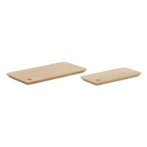 Lot de 2 planches à découper en bois de chêne évident Airy Hübsch - 30cm