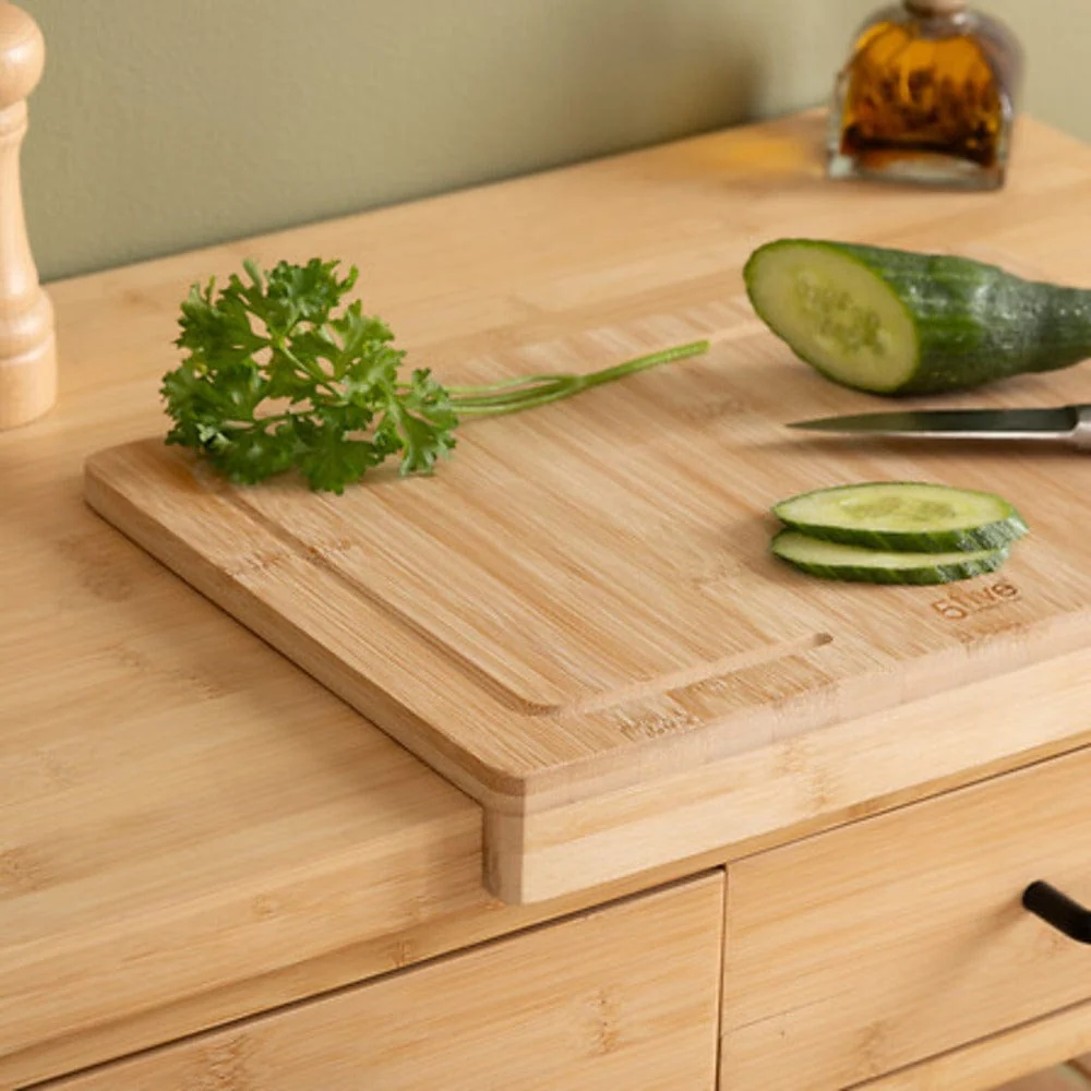Taille-Crayon Couteaux Planche à découper en bambou – Qualité & Prix chez Alpha55 – Style, confort et durabilité réunis