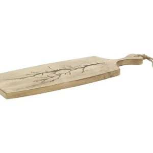 Taille-Crayon Couteaux Planche à découper en manguier Éclair L 76 cm