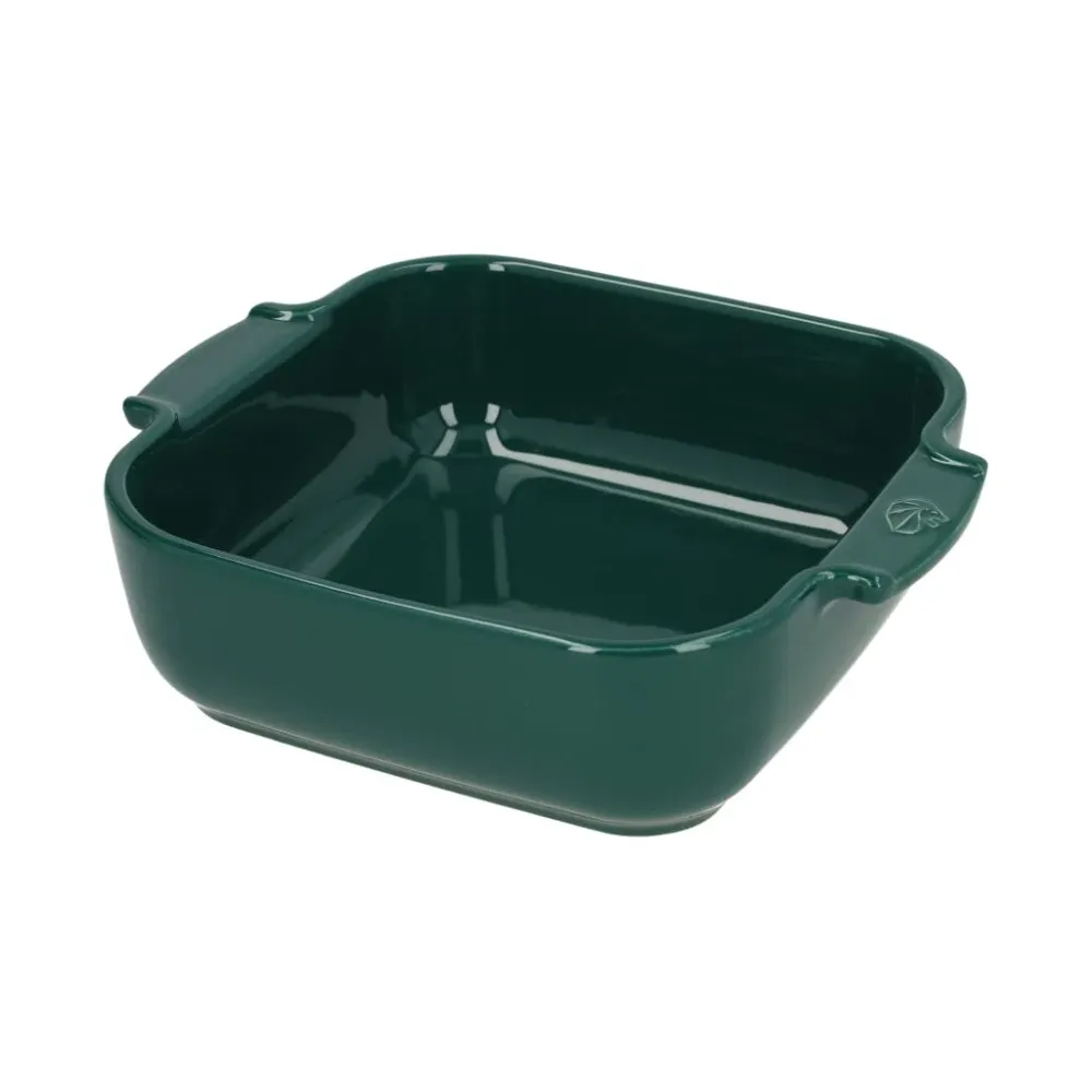Peugeot - Plat à four carré Appolia 28 cm vert êt