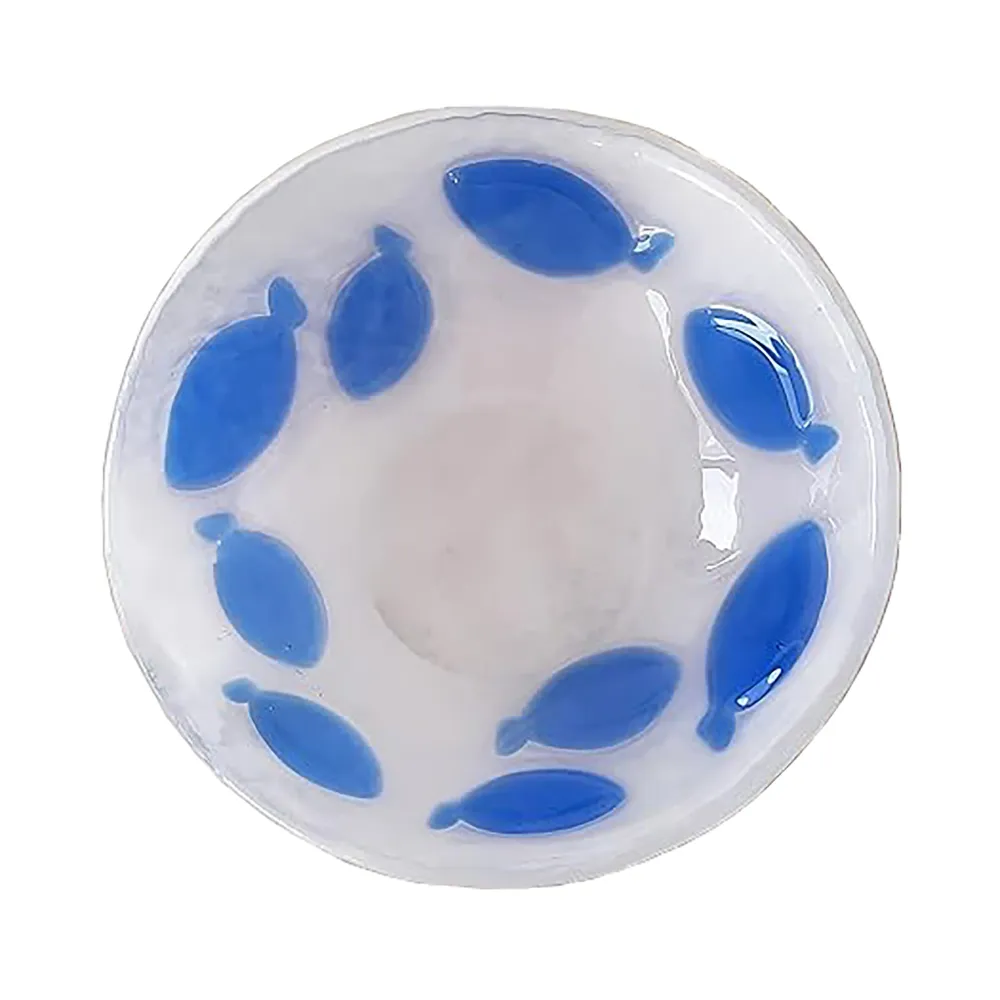 Vide-poches en verre de Murano - Diamètre 13 cm | Pièce unique artisanale