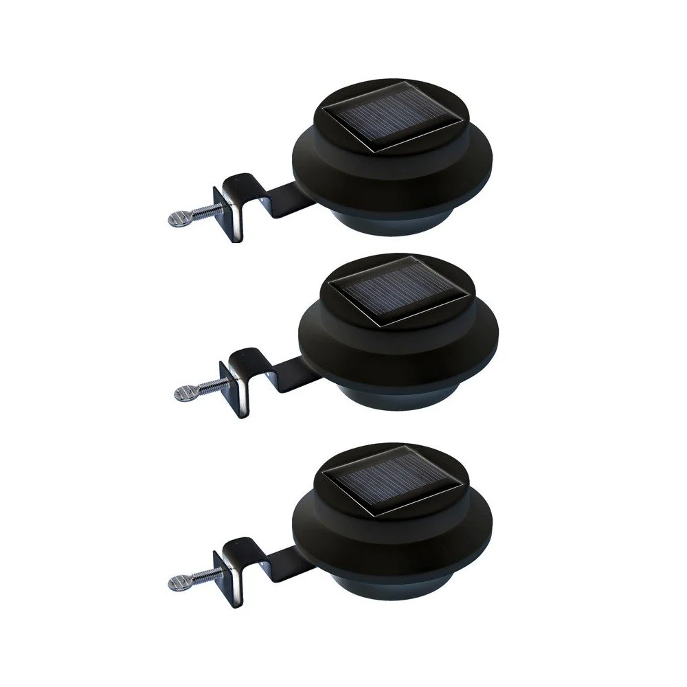 LAMPE SOLAIRE DE GOUTTIÈRE X3