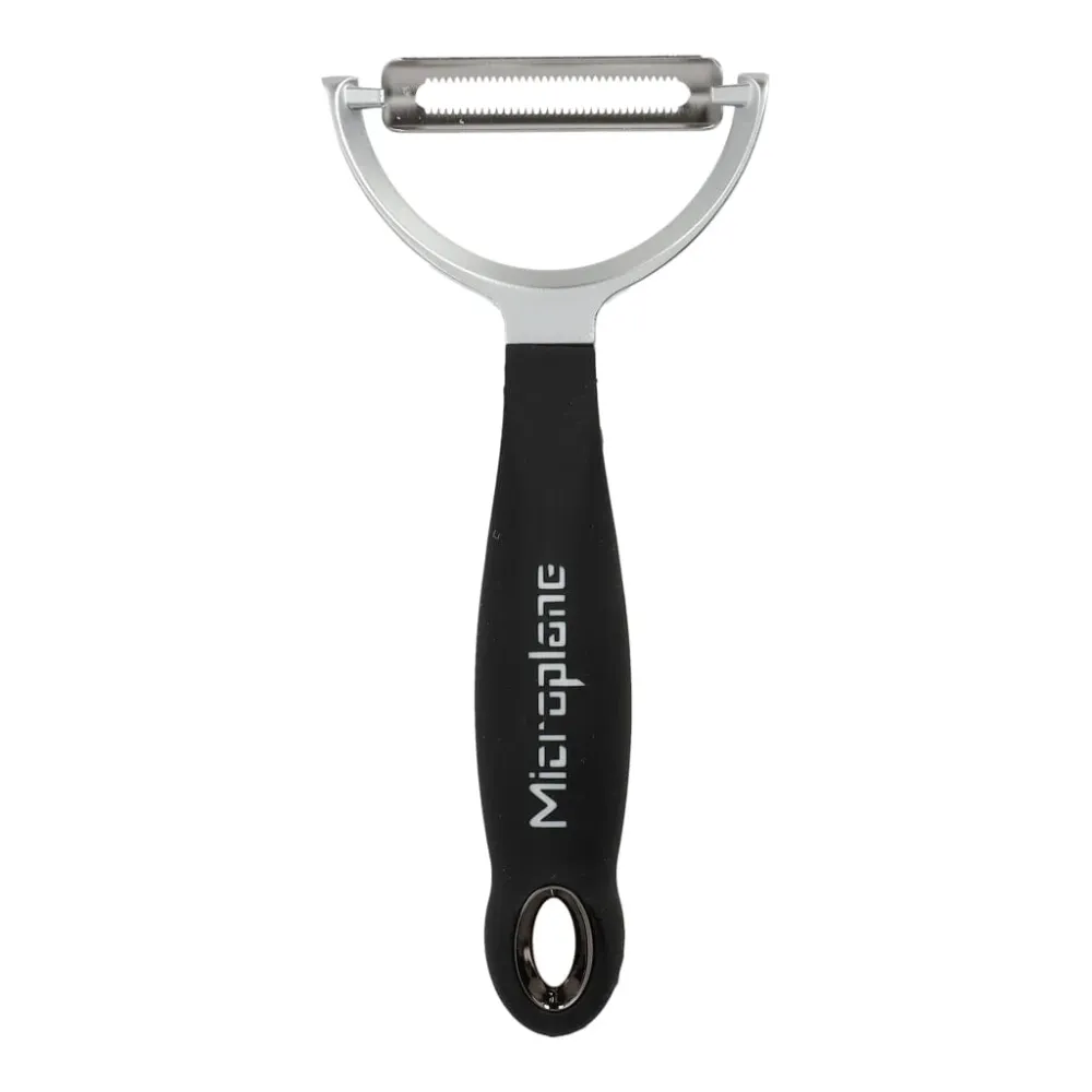 Microplane - Éplucheur Professionnel Modèle Y Dentelé - Noir