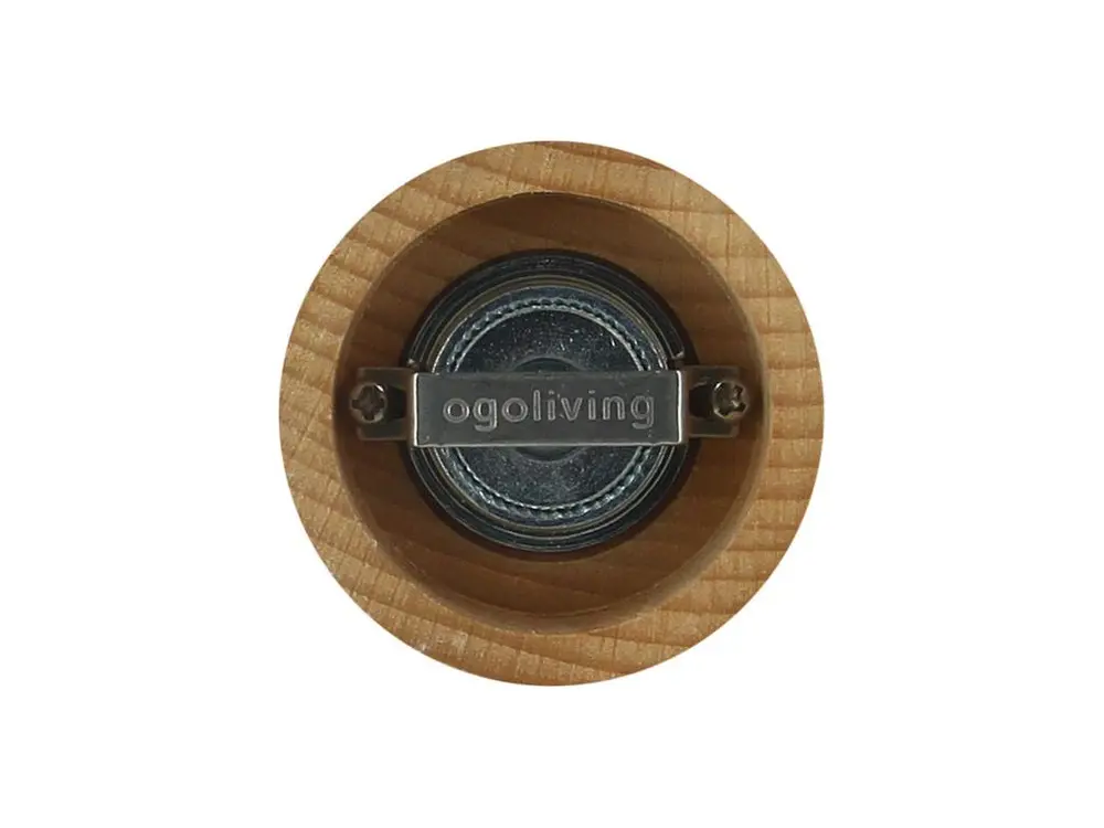 Éplucheur Multifonction Ogo Living - Set Moulin Poivre Et Moulin Sel En Bois Et Inox Duo