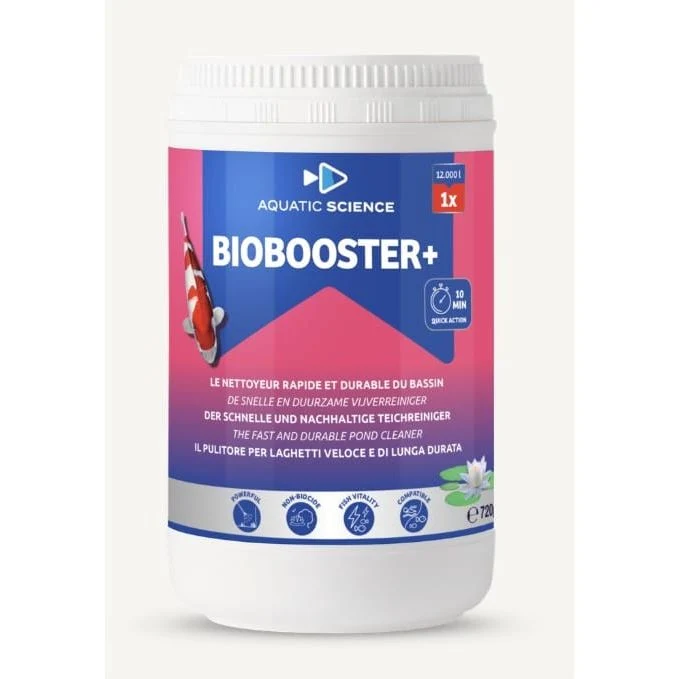 Biobooster+ pour 12m³ - Le nettoyeur du bassin Aquatic Science