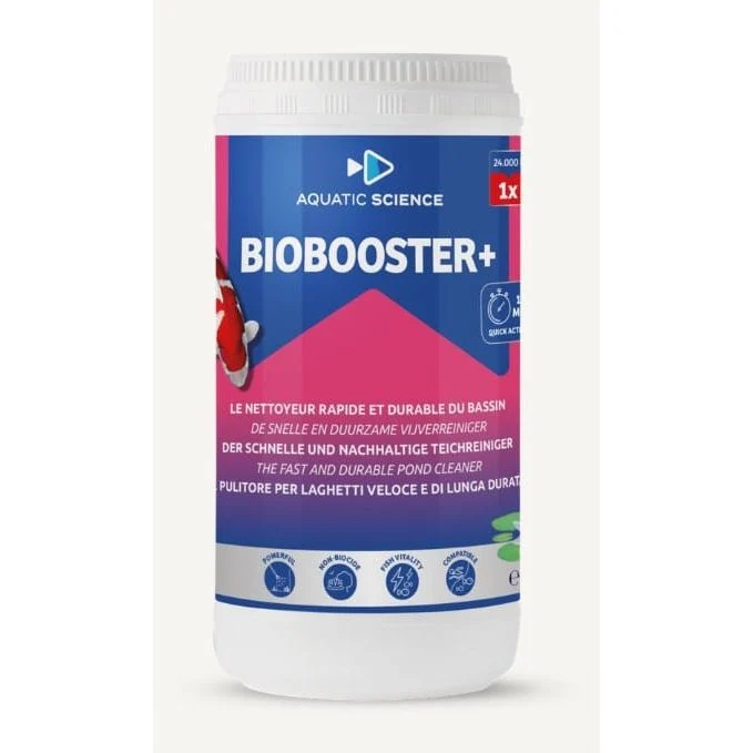 Biobooster+ pour 24m³ - Le nettoyeur du bassin Aquatic Science