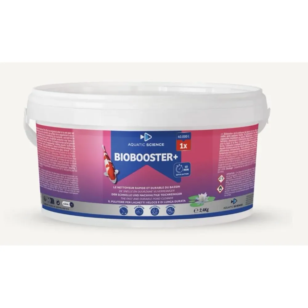 Biobooster+ pour 40m³ - Le nettoyeur du bassin Aquatic Science