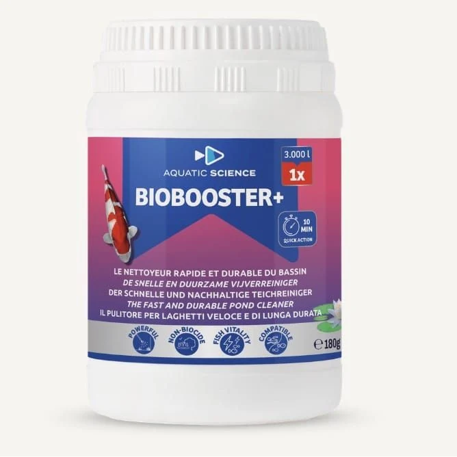 Biobooster+ pour 3m³ - Le nettoyeur du bassin Aquatic Science