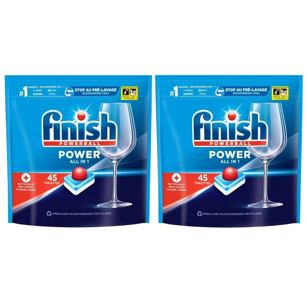2x45 tablettes lave vaisselle All 1 Stokomani
