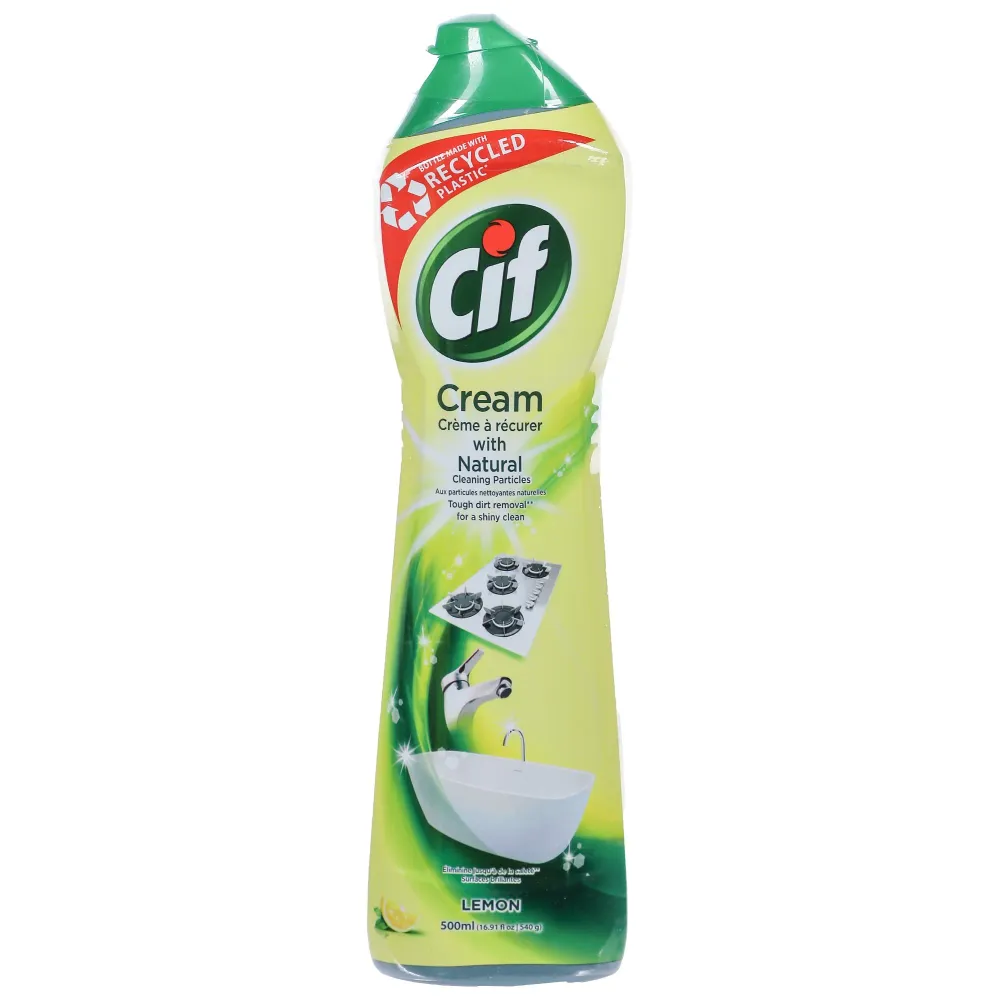 Crème à récurer microcristaux citron Stokomani