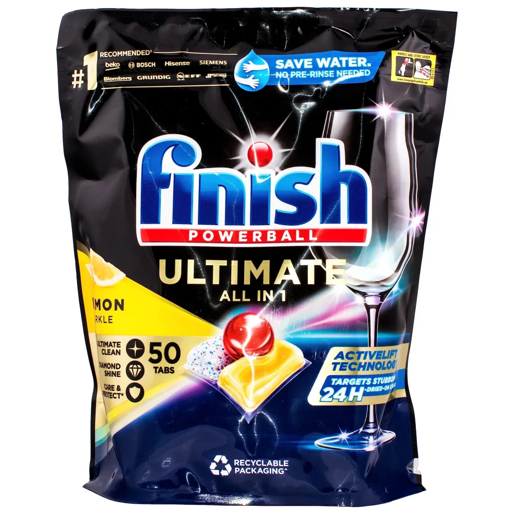 50 tablettes lave vaisselle ultimate tout en 1 Stokomani