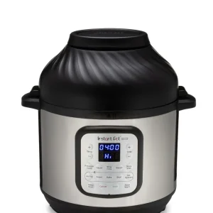 Instant Pot Duo Crisp 11 1 Smart Cooker & Airfryer 8L - Gris argent