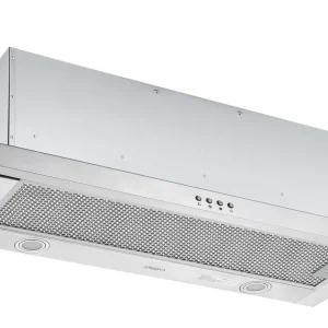 Ancona Forte 436 36 po. Hotte de Cuisine en Acier Inoxydable Coulissante