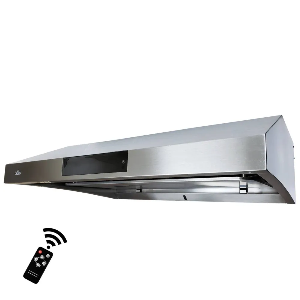 Hotte de cuisine sous armoire en acier inoxydable 30" 800 CFM PRO-STAC Crown