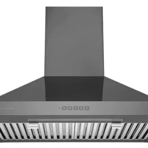 Hauslane WM-590BSS, hotte de cuisinière, support mural, acier inoxydable, 30" ou 36", 860CFM Montage