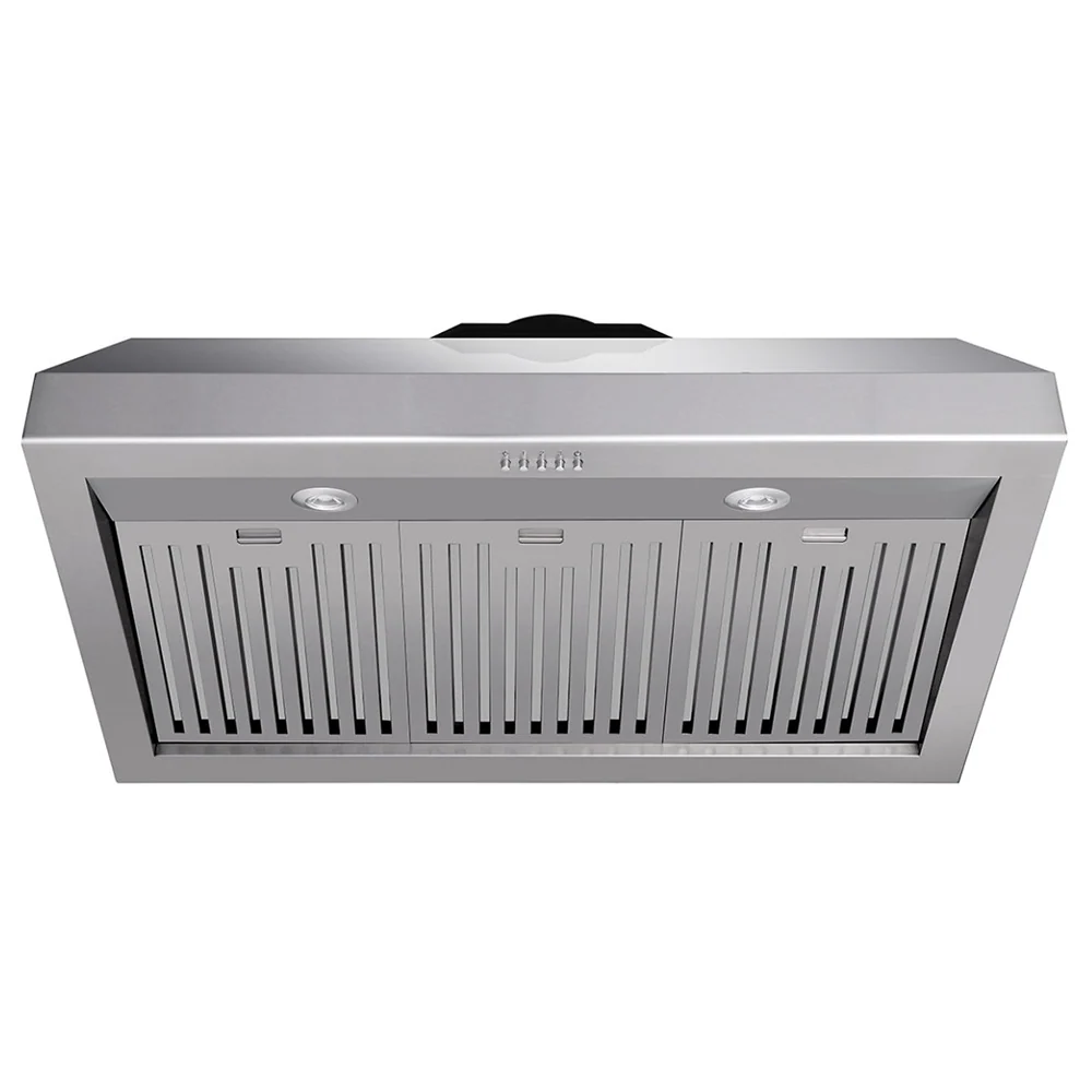 Hotte de cuisinière professionnelle de 36 po, 11 pouces de hauteur en acier inoxydable TRH3606 Thor Kitchen