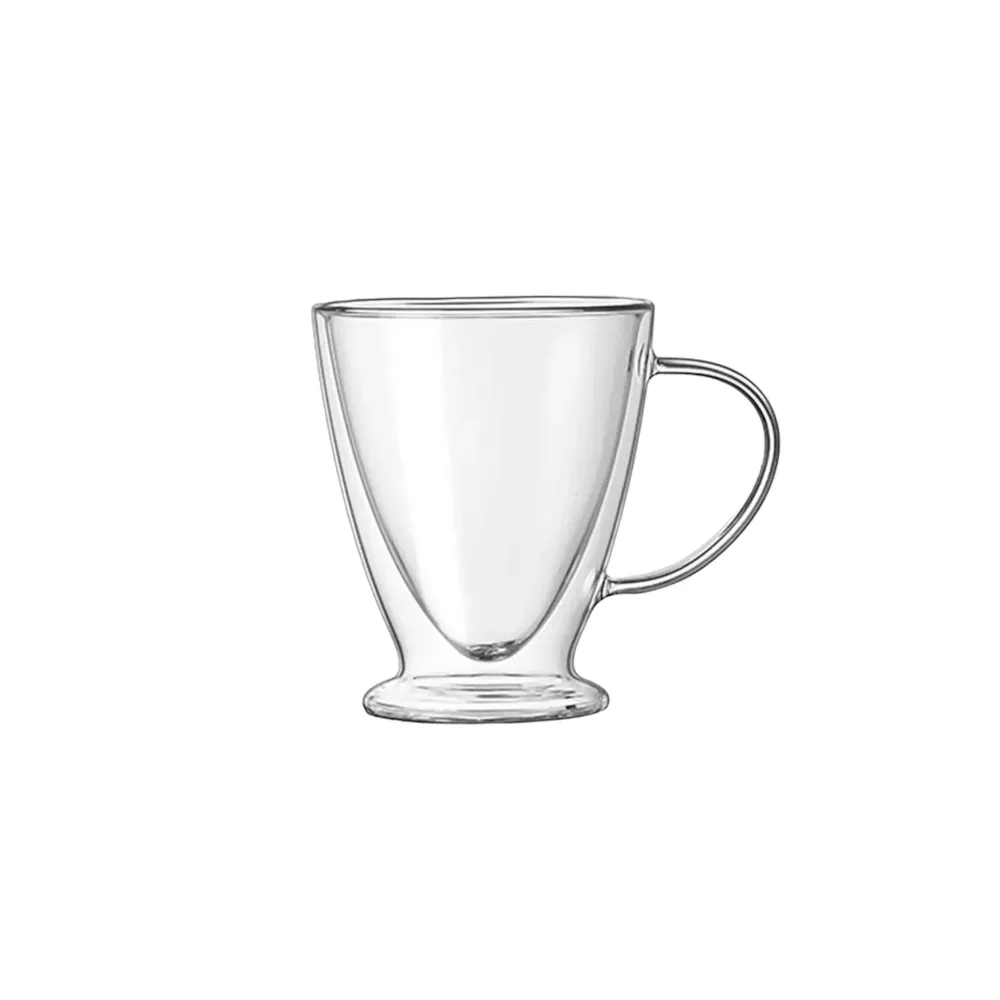 Barista 300ml Double Wall Glass Mug Diaphane