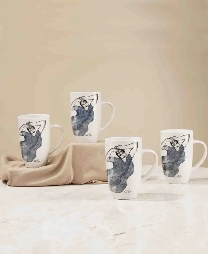 Carrol Boyes Graceful 400ml Mug - Blanc pur