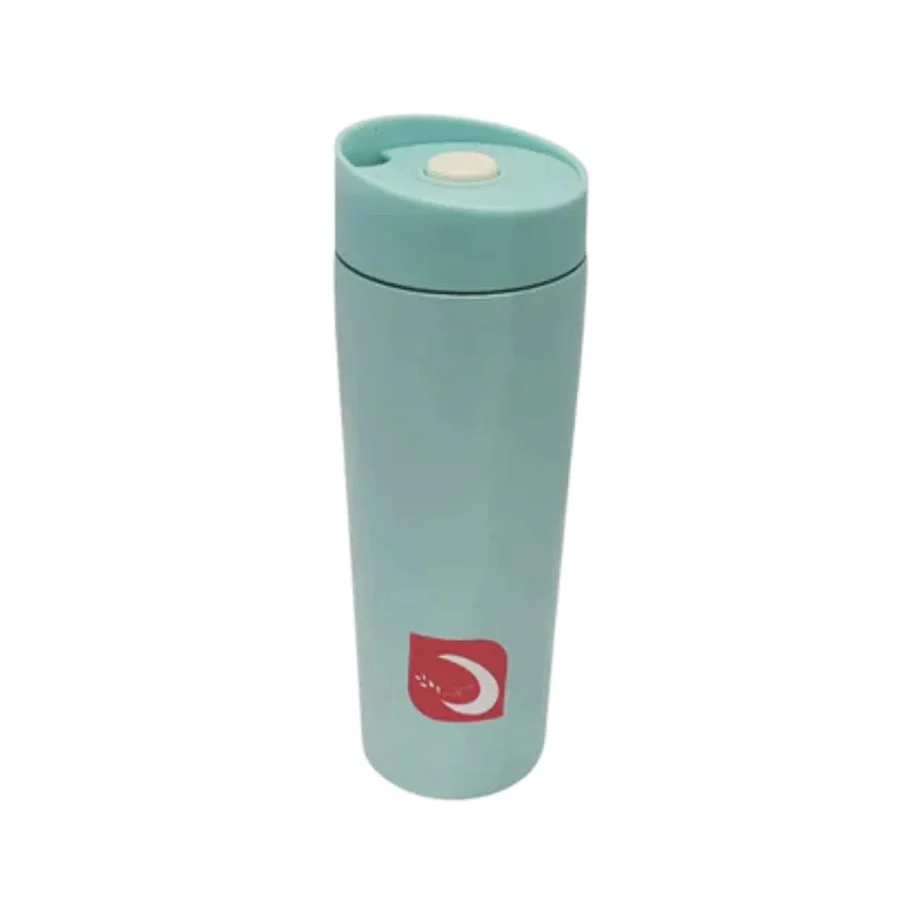 Kitchen Life 400ml Stainless En acier Vacuum Travel Mug Blue