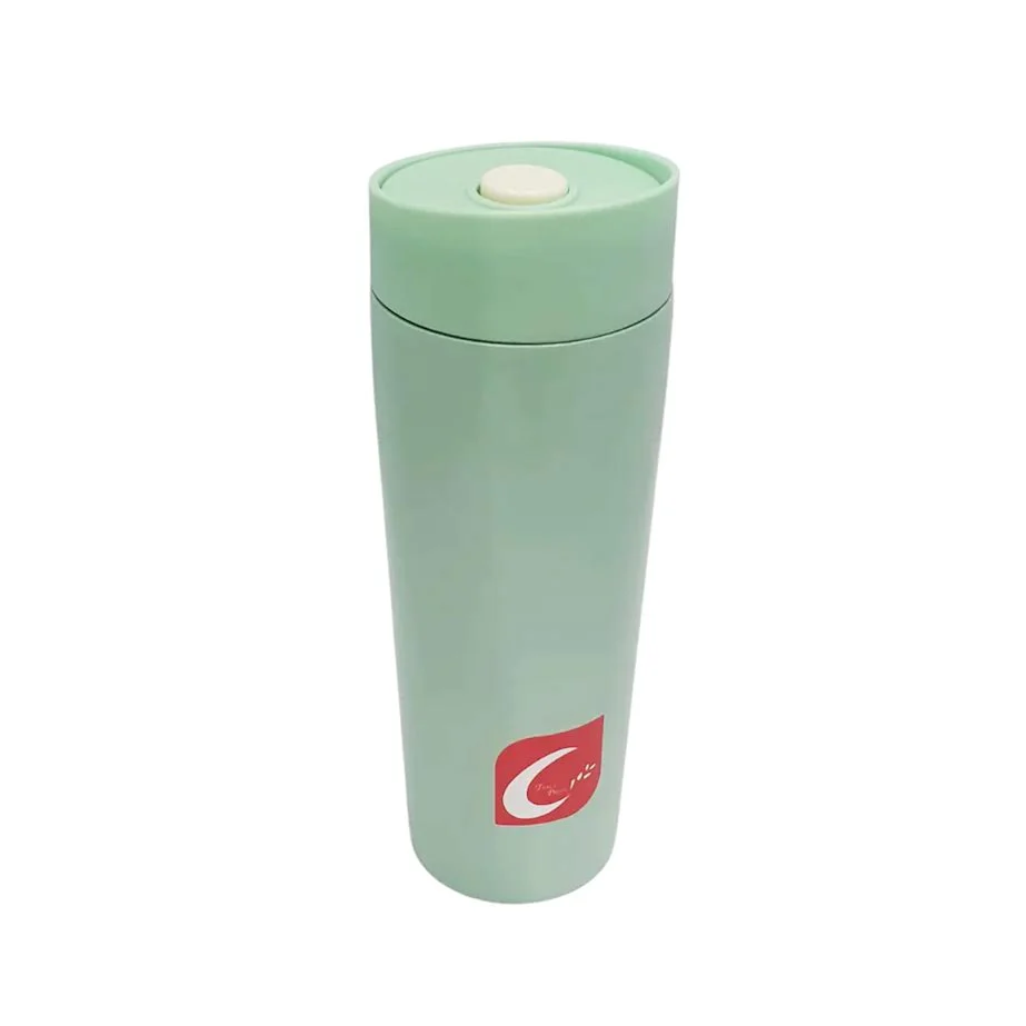 Kitchen Life 400ml Stainless Steel Vacuum Travel Mug Vert jade