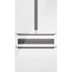 Bosch 36" 20.5 Cu. Ft. 800 Series Smart Counter-Depth French-Door Refrigerator - B36CL81ENW | Réfrigérateur intelligent Bo...