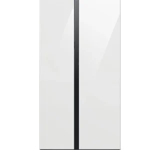 Samsung 36" 22.6 Cu. Ft. Side--Side Beverage Centre Refrigerator - White Glass - RS23CB760012… | Réfrigérateur Samsung de...