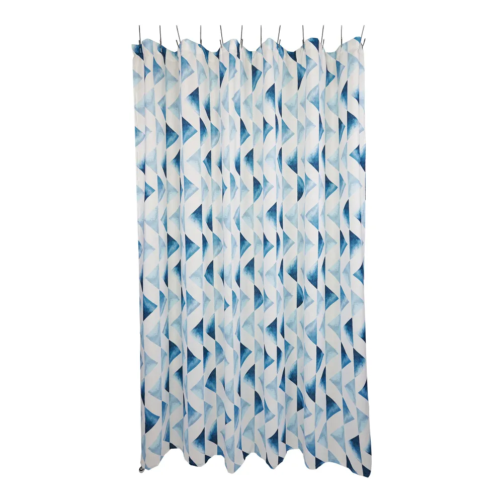 Rideau de douche imprimé en microfibre HomeStyles, 70 po x 72 po