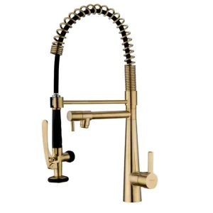 ROBINET DE CUISINE - C14BG OR BROSSÉ
