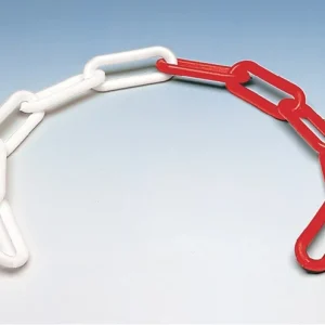 Chaîne de délimitation ( 1000131202 ) Plastique rouge/blanc 6 mm Sonstige