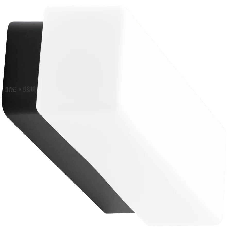 BLOC DE BAIN OPAL MIROIR LIGHT NOIR LONG