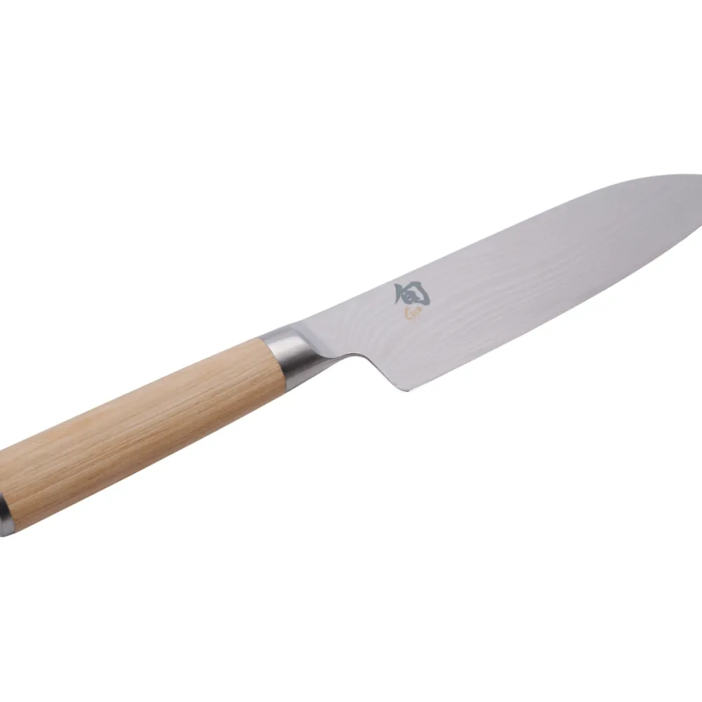 Couteau Santoku Shun Classic 180 mm - Blanc KAI