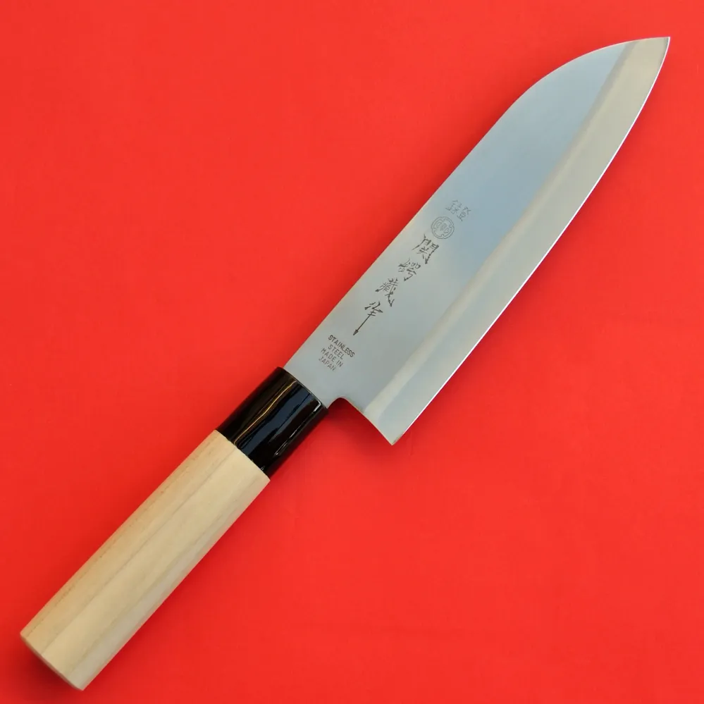 Couteau Santoku Acier inoxydable 165mm Osaka Tools
