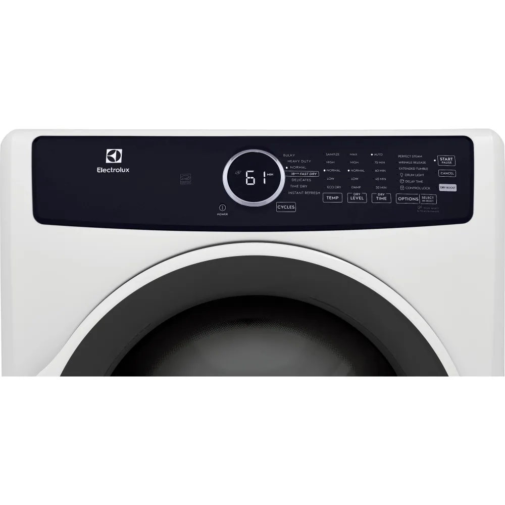 Electrolux Sécheuse au gaz de 8.0 pi.cu. avec 7 programmes de séchage ELFG7437AW