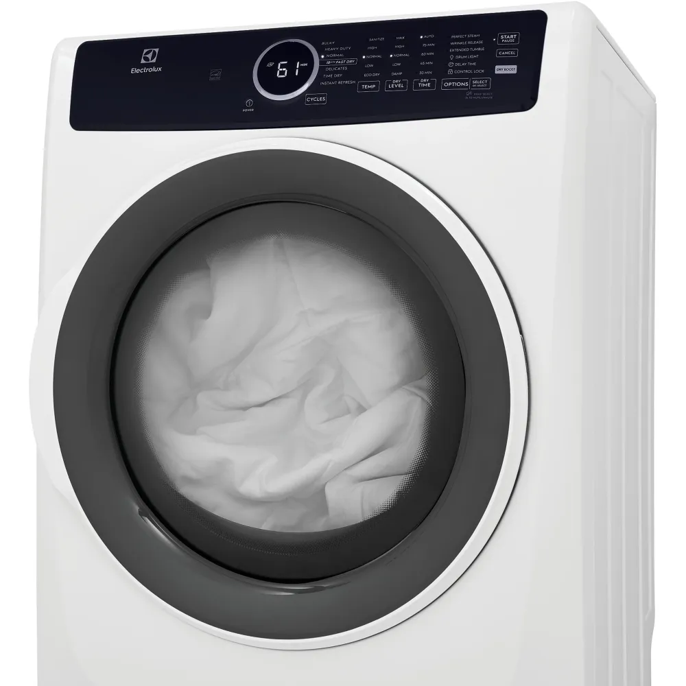 Electrolux Sécheuse au gaz de 8.0 pi.cu. avec 7 programmes de séchage ELFG7437AW