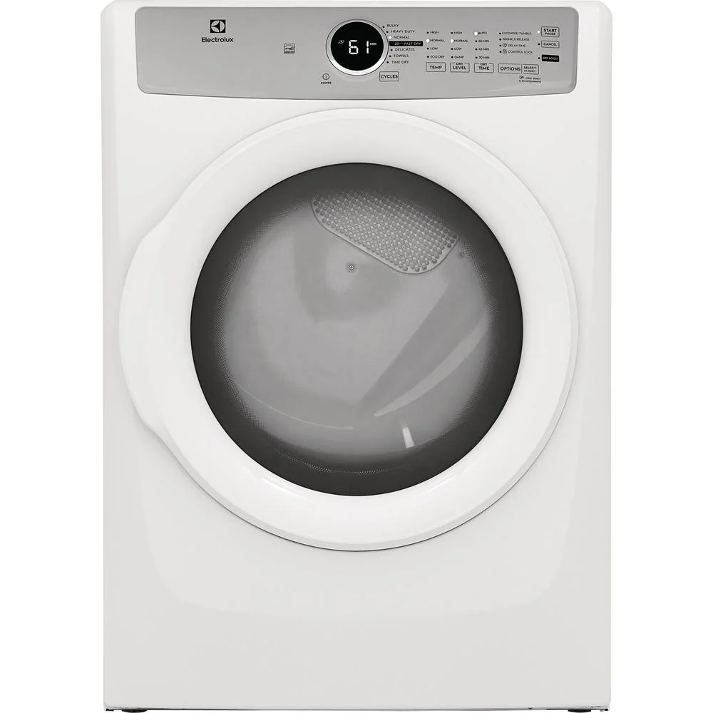 Electrolux Sécheuse électrique de 8.0 pi.cu. avec système Luxury-Quiet™ ELFE733CAW [BOITE OUVERTE]