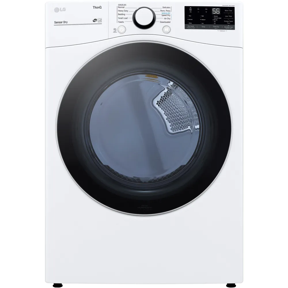 LG Sécheuse électrique de 7.4 pi.cu. avec technologie ThinQ® DLE3600W