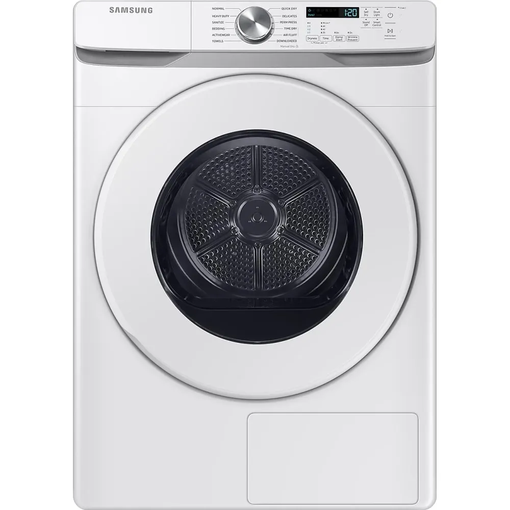 Samsung Sécheuse électrique de 7,5 pi. cu. avec pompe à chaleur et SmartThings DV45DG6000HWAC
