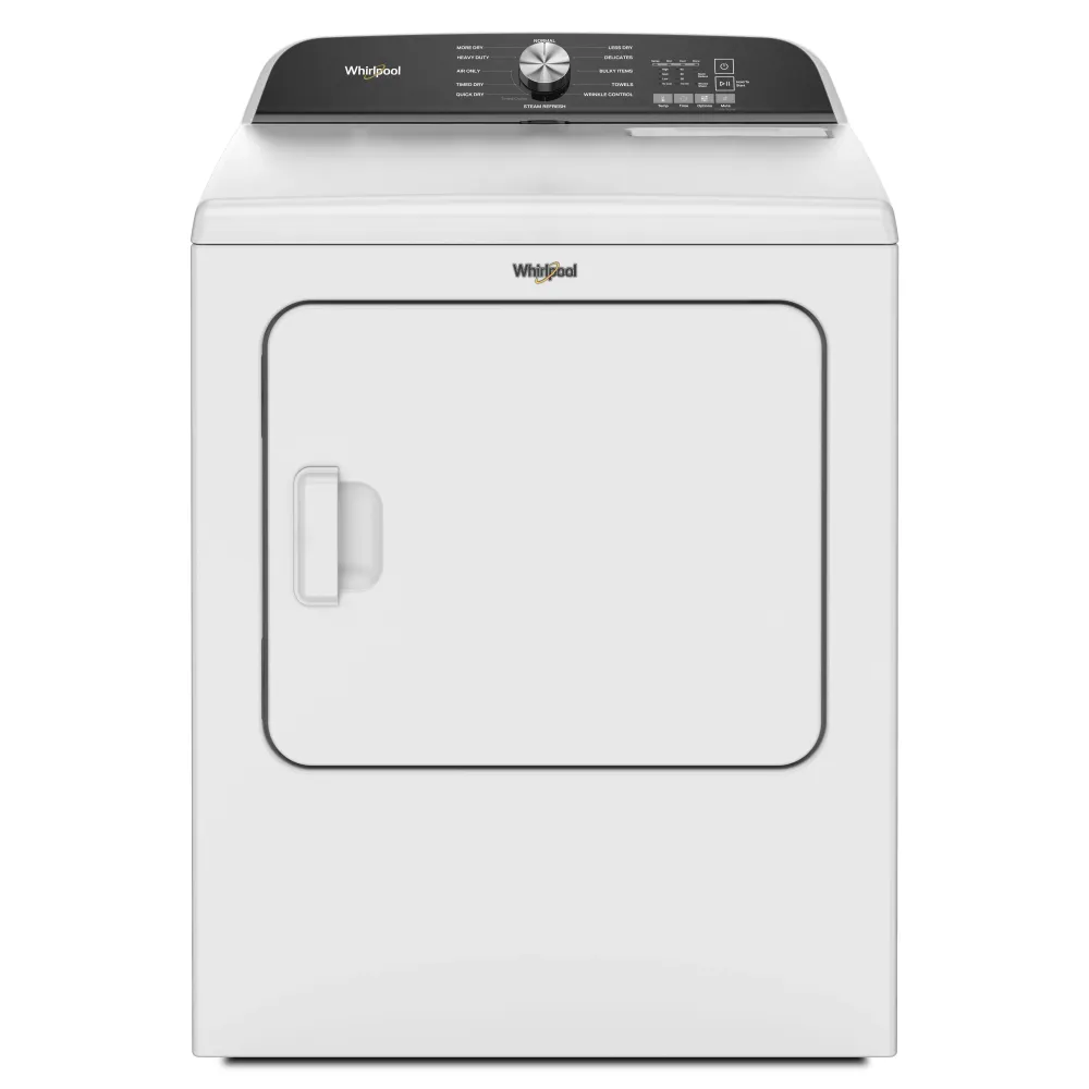 Whirlpool Sécheuse électrique de 7,0 pi cu avec cycle SteamFresh® YWED6150PW