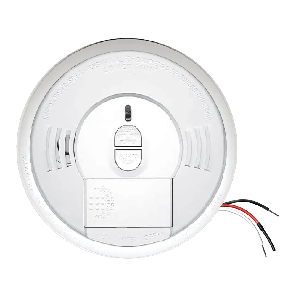 Avertisseur de fumée 120 V avec pile de secours