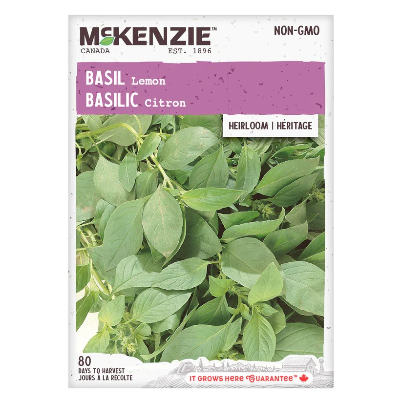 SEMENCES DE FINES HERBES: BASILIC - CITRON A.E. MCKENZIE CO.