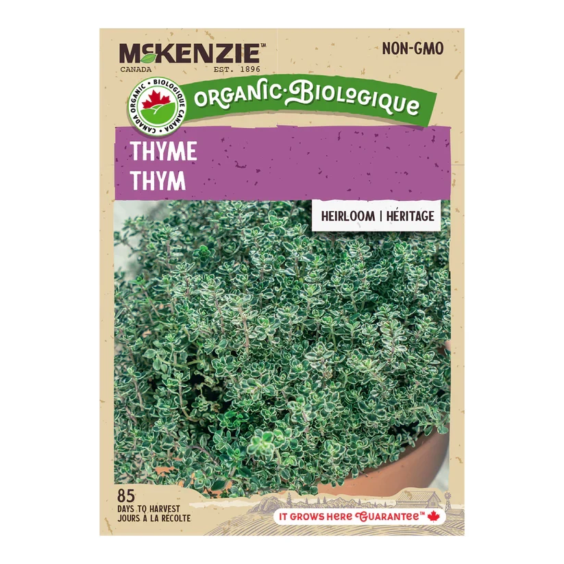 SEMENCES DE FINES HERBES BIO: THYM A.E. MCKENZIE CO.