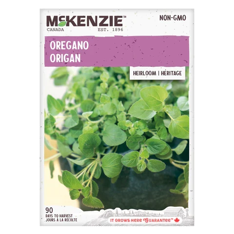 SEMENCES DE FINES HERBES: ORIGAN A.E. MCKENZIE CO.