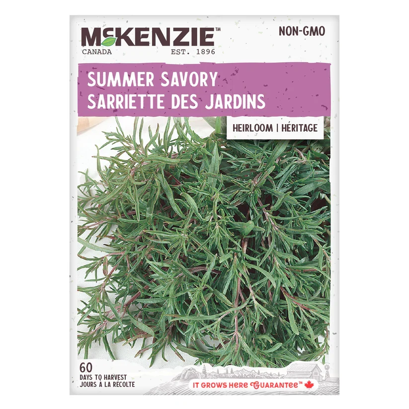SEMENCES DE FINES HERBES: SARRIETTE DES JARDINS A.E. MCKENZIE CO.