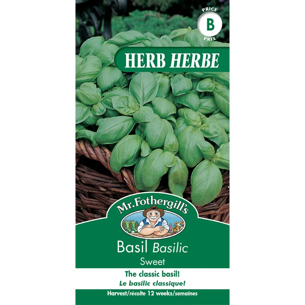 SEMENCES DE FINES HERBES: BASILIC - SWEET FOOTPRINT PRODUCTS LIMITED