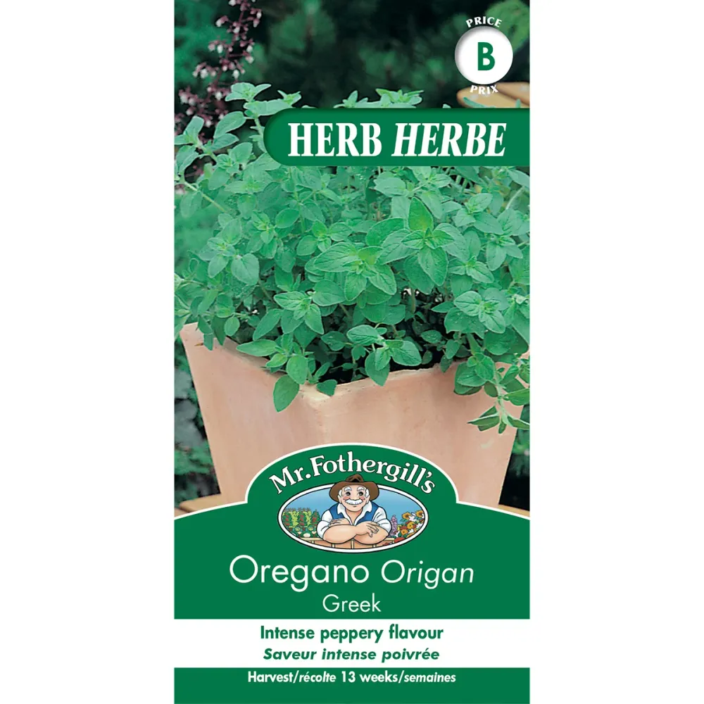 SEMENCES DE FINES HERBES: ORIGAN FOOTPRINT PRODUCTS LIMITED