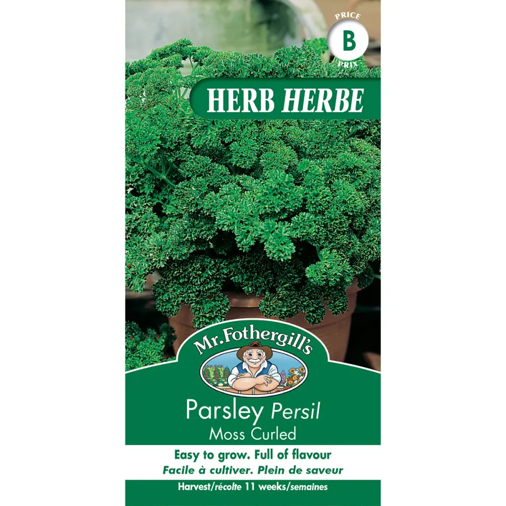 SEMENCES DE FINES HERBES: PERSIL - MOSS CURLED FOOTPRINT PRODUCTS LIMITED