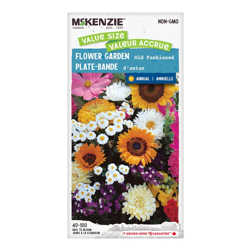 SEMENCE DE FLEURS: PLATE BANDE D'ANTAN A.E. MCKENZIE CO.